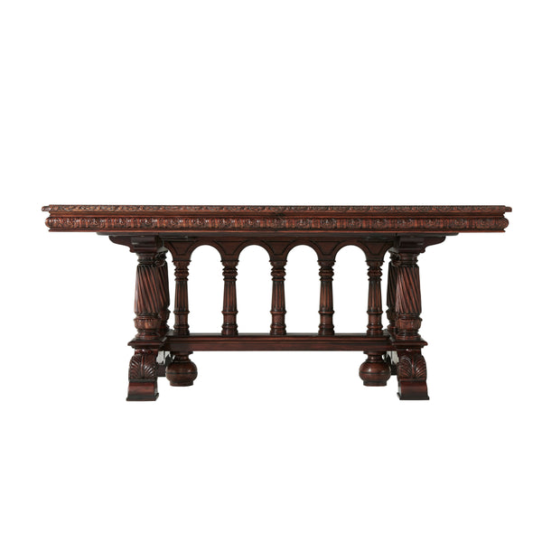 Medieval Revival Dining Table