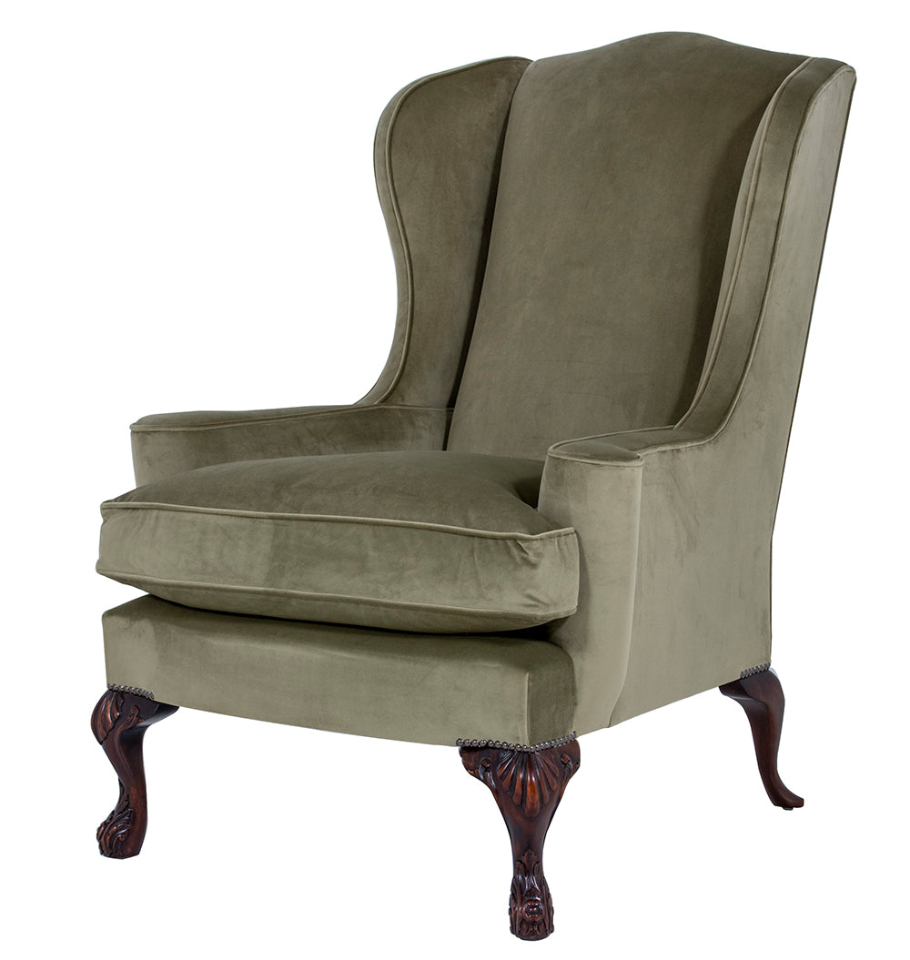 accessible wingchair velvet 