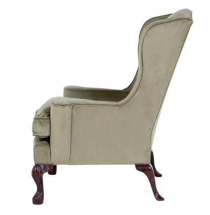 accessible wingchair velvet melbury