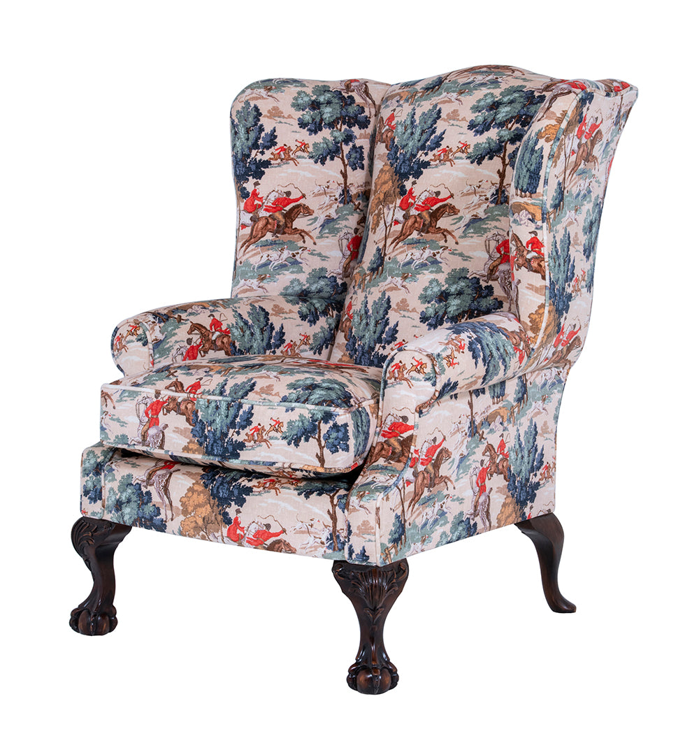 traditional English wingchair Coleridge Gents