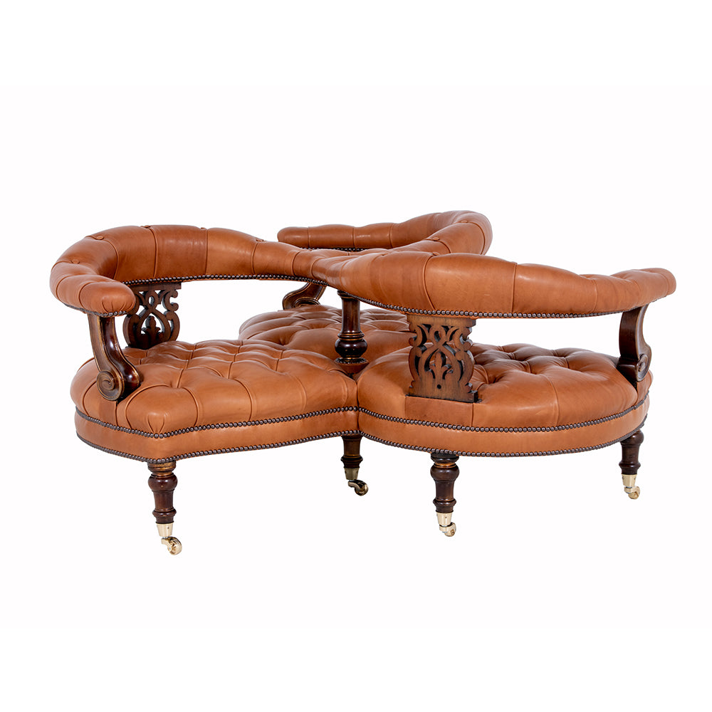 An Original French Conversation Sofa