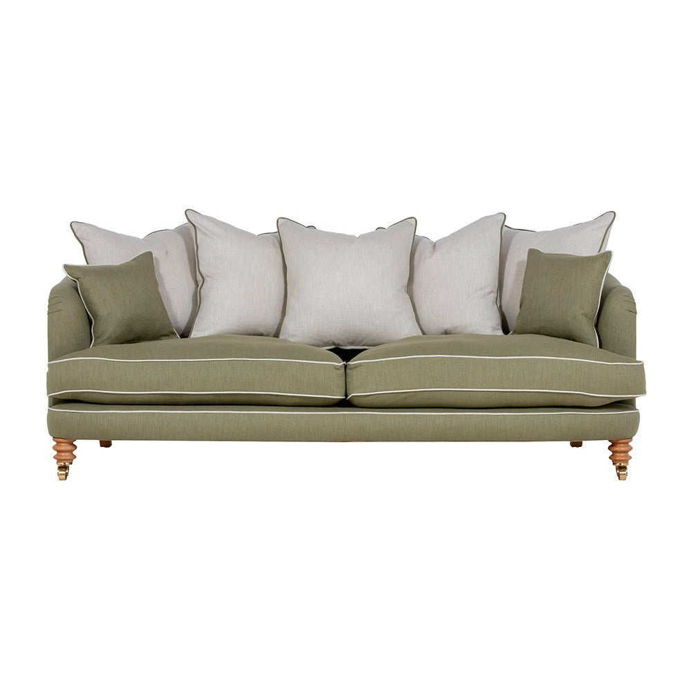 Modern 1920s Style Sofa - brights of nettlebed upholstery 