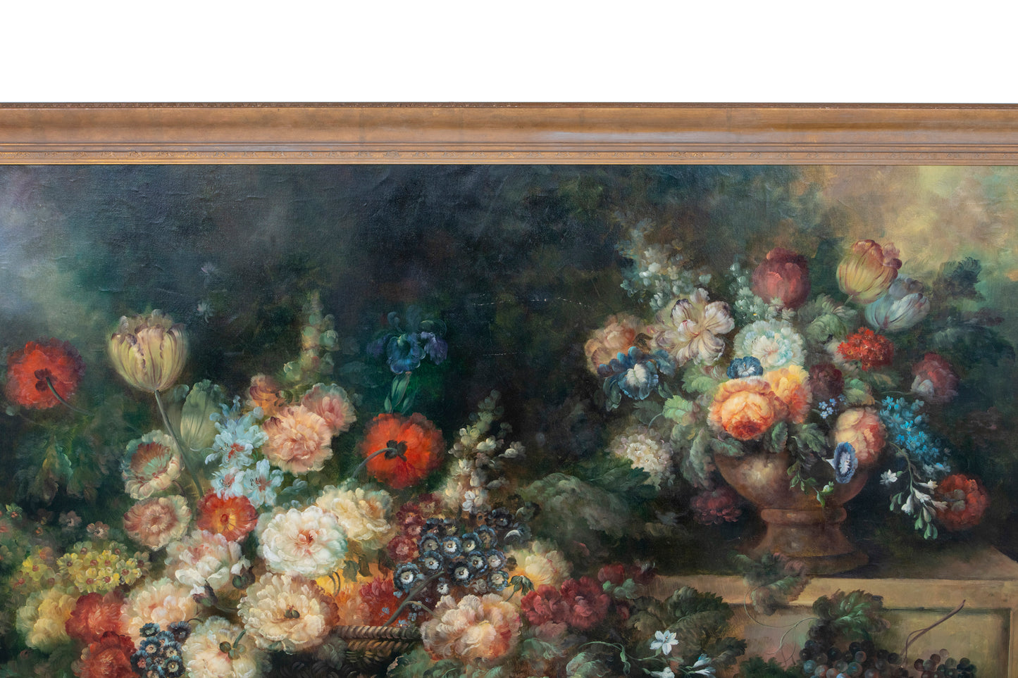 Large Painting Of Flower Displays