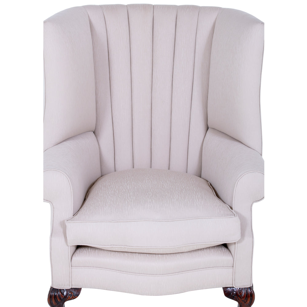 fluting on an osbourne wingchair