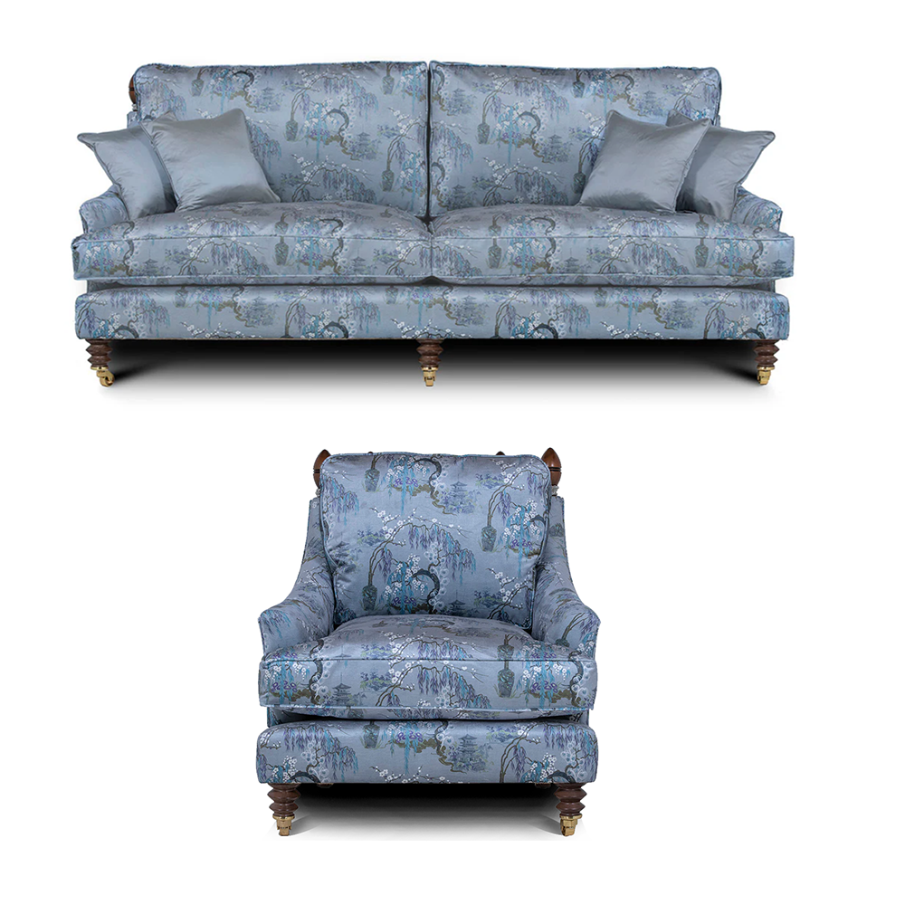 modern chelsea knole sofa and chair 