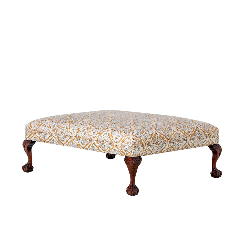 The Churchill Footstool in Honey