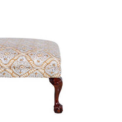 The Churchill Footstool in Honey