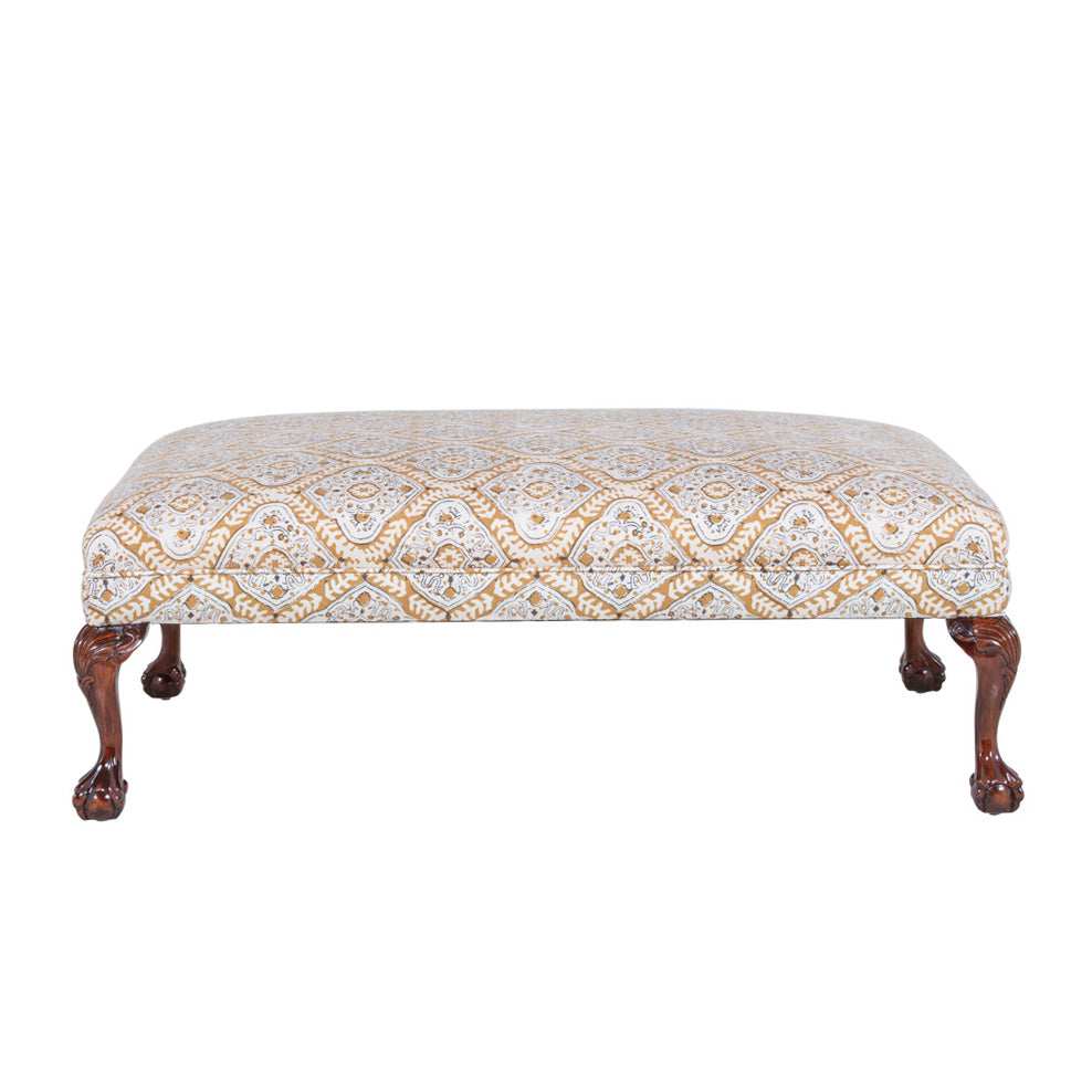 The Churchill Footstool in Honey