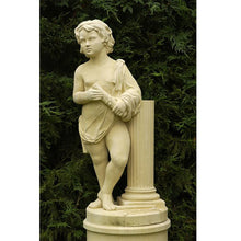 Cast Stone Architecture Statue on Pedestal