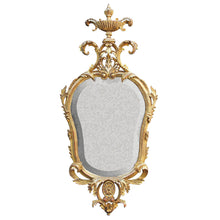 Water Gilded Period Mirror with Antiqued Glass