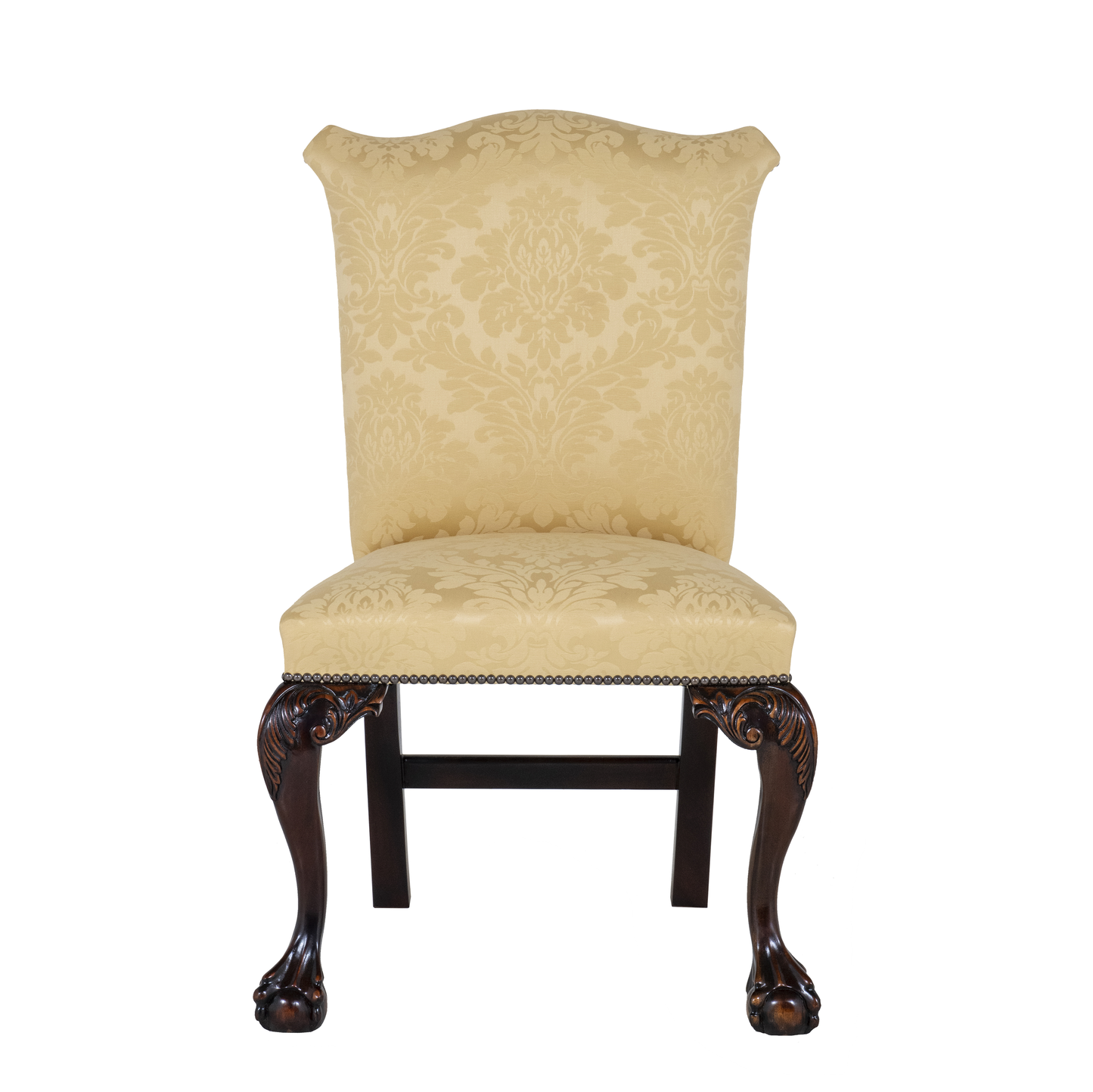 Chippendale Style Upholstered Dining Chair