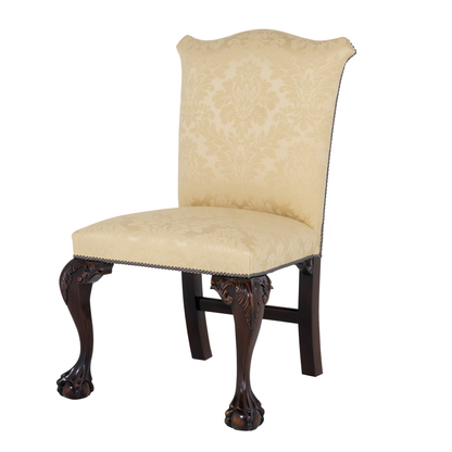 Chippendale Style Upholstered Dining Chair