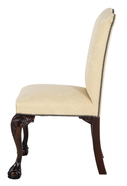 Chippendale Style Upholstered Dining Chair