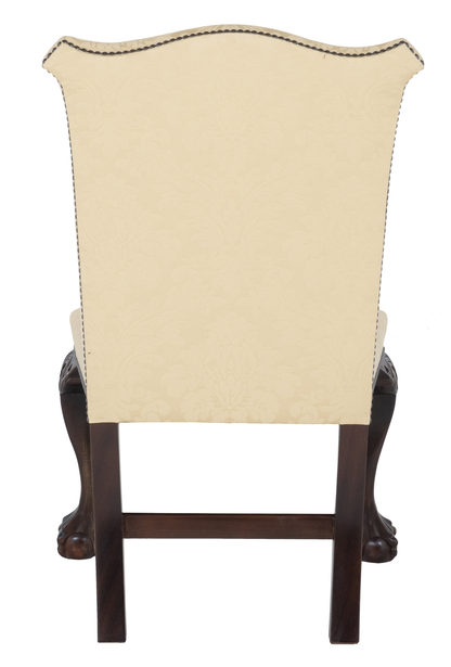 Chippendale Style Upholstered Dining Chair