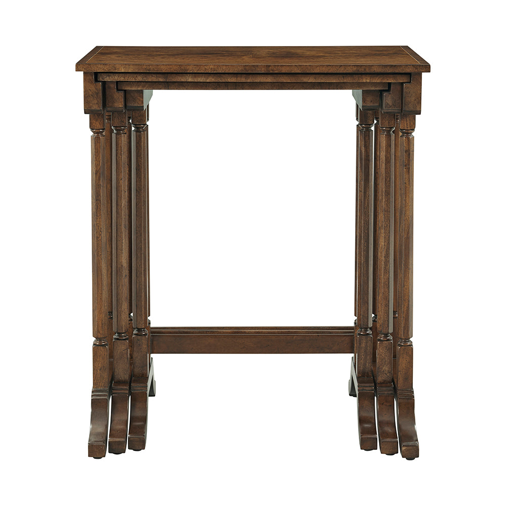 Front image of the nesting table