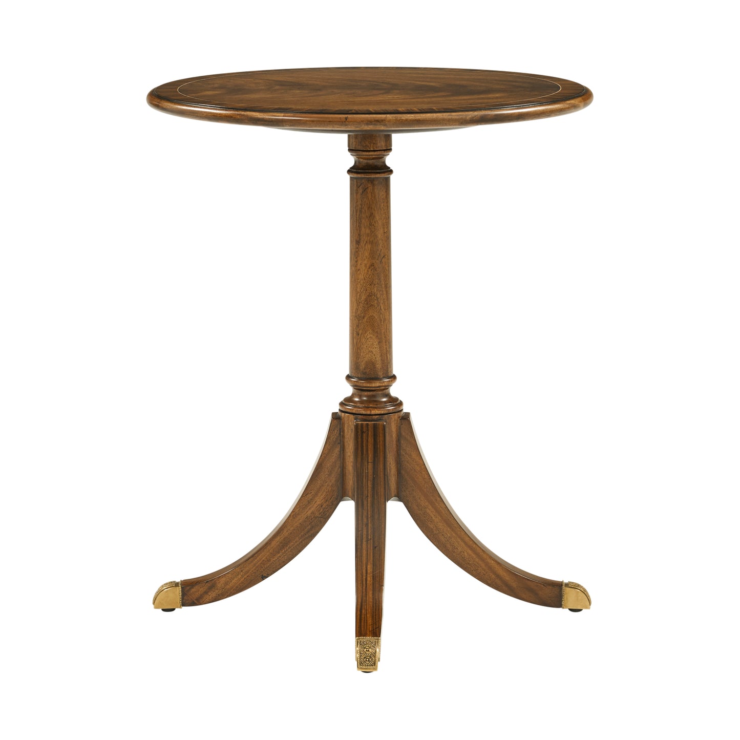 Front on image of the Sloane Round Occasional Table