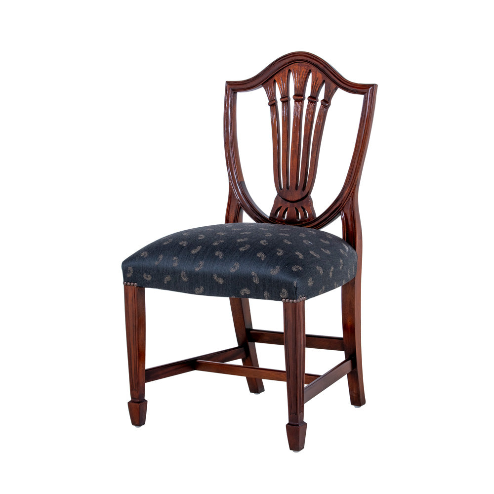 shield back dining chair