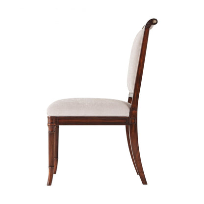 A finely carved mahogany dining chair - Brights of Nettlebed