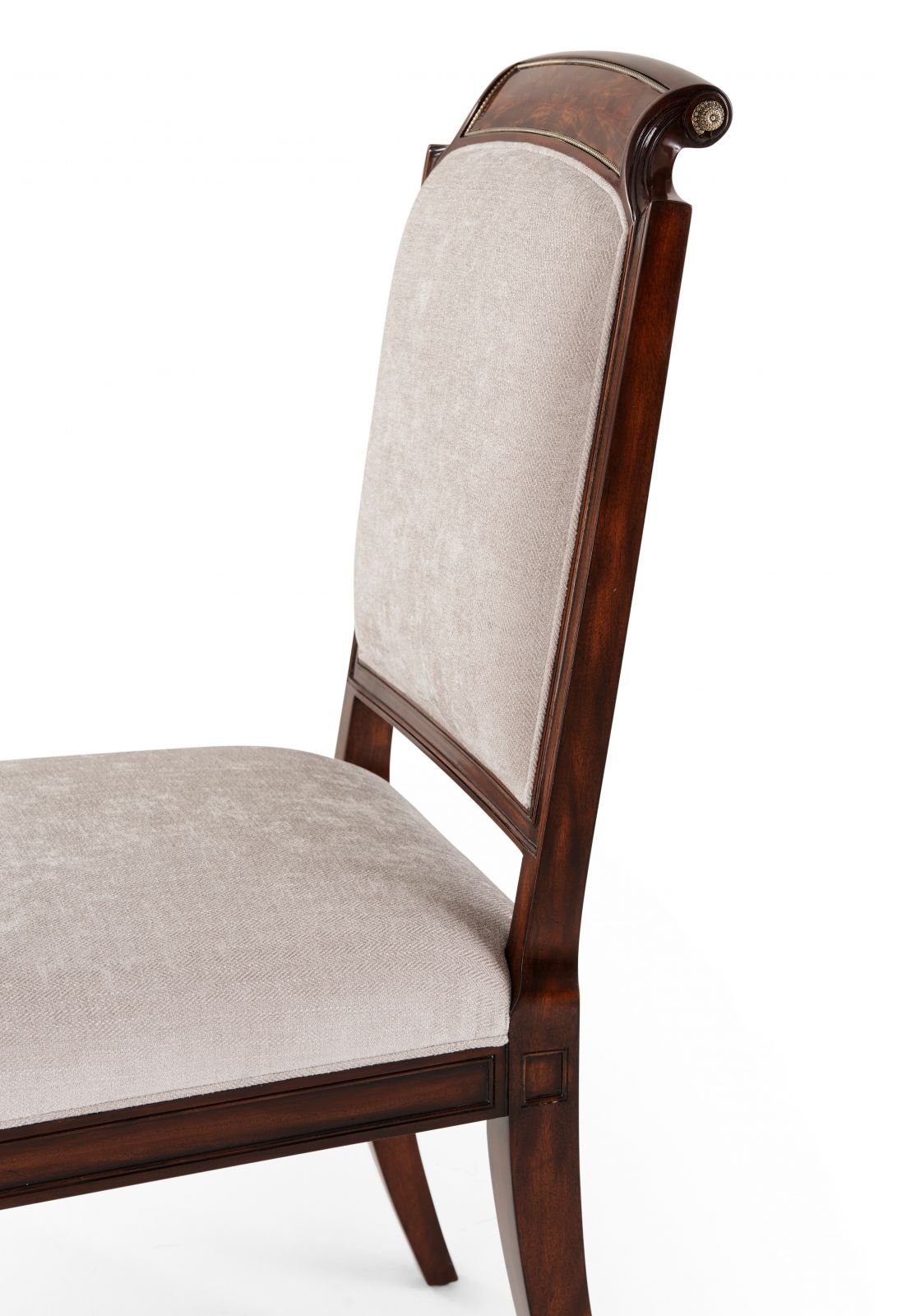 A finely carved mahogany dining chair - Brights of Nettlebed