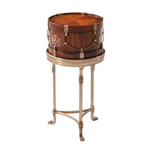 A Mahogany and Brass Drum Shaped Box - Brights of Nettlebed