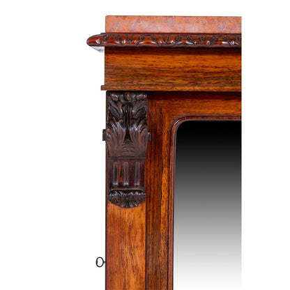 A Pair of Early Victorian Rosewood Side Cabinets - Brights of Nettlebed