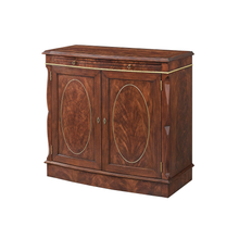 Bow Fronted Mahogany Side Cabinet