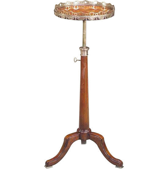 Circular Mahogany Tripod Side Table