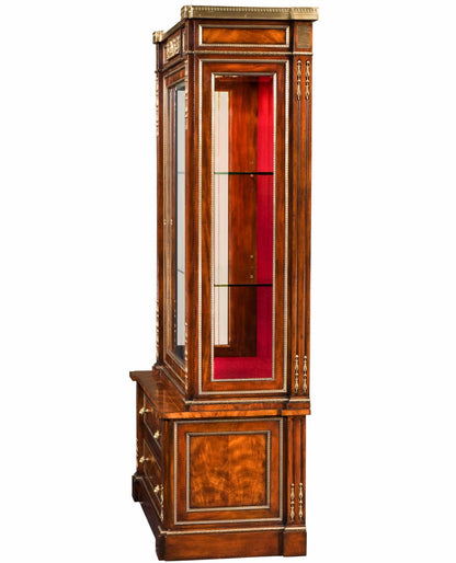 Mahogany Breakfront Cabinet