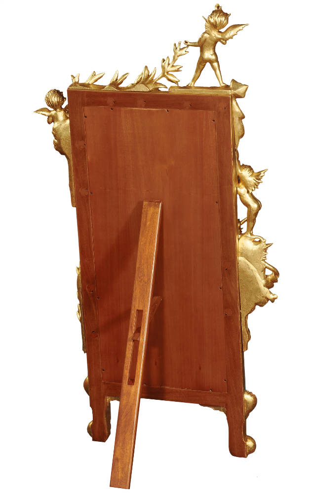 Cherub cheval mirror - 60in.