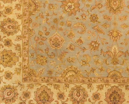 Hand Knotted Shah Abbas Design Silk Rug