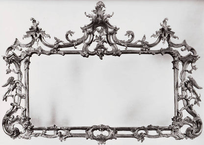 Water Gilded Chippendale style Overmantel Mirror