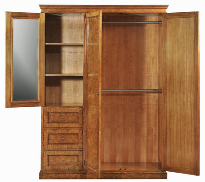 Bespoke Burr Oak Wardrobe