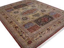 Heriz Design Silk Rug