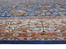 Tehran Garden of Paradise Design Silk Rug