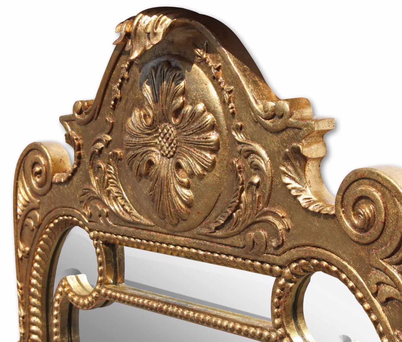 Queen Anne Style Giltwood Mirror