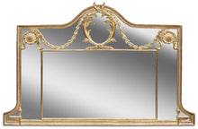 Water Gilded Overmantel Mirror