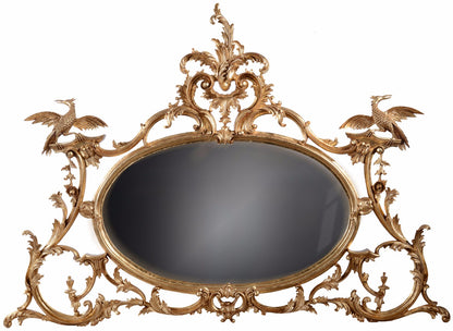 Giltwood Overmantel - Classic Mirror