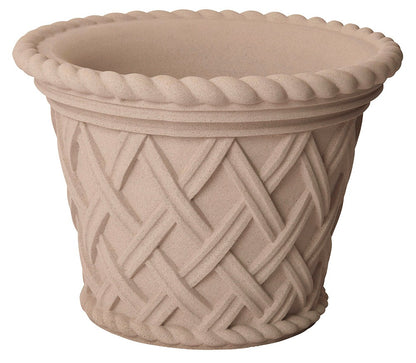 Tudor Jardiniere Cast Stone Planter