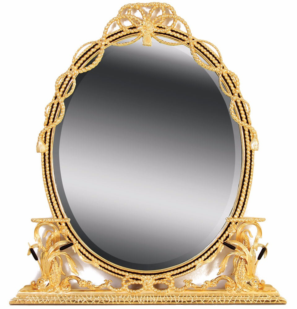 George III Style Water Gilded Mirror in Gilder's Special Finish