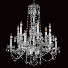 Twelve Light Crystal Chandelier