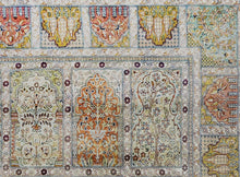 Bakhtiari Design Silk Rug