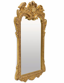 Queen Anne Style Gilded Mirror