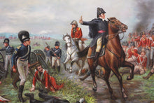 Wellington at Waterloo in style of Robert Alexander Hillingford