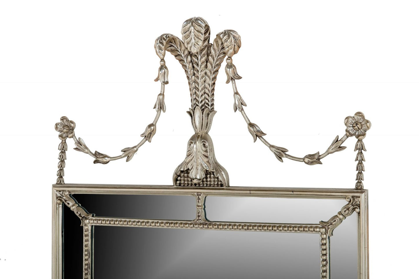 White Gold Wall Mirror