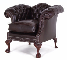 Traditional Leather Chatsworth Chair