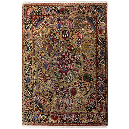 Suzani Design Silk Rug