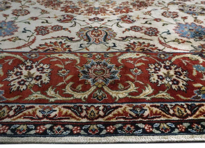 Isfahan Design Silk Rug