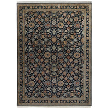 Kerman Persian Design Silk Rug