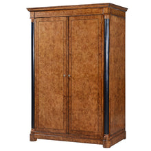 Empire Style Wardrobe in Burr Oak