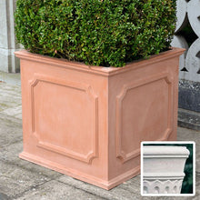 Large Heritage Square Portland Stone Planter